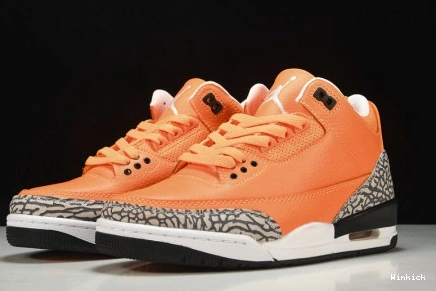RETRO "ORANGE" 3 JORDAN AIR CT8532-801 0813